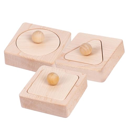 Beaupretty Holzspielzeug Geometrische Formensortierspiel Pädagogisch Vielseitig Fördert Feinmotorik Kognitive Fähigkeiten und Kreativität Robustes Naturholz Sicher für Ab Jahr Lernspielzeug von Beaupretty