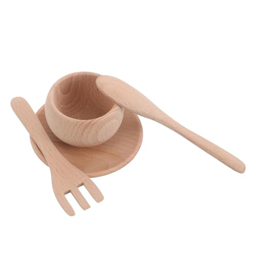 Beaupretty Holzspielzeug Kochset mit Küchenutensilien und Geschirr Miniatur Zubehör für Rollenspiele und Kreative für Kleinkinder Beaupretty Holzspielzeug Kochset mit Küchenutensilien und Geschirr Miniatur Zubehör für Rollenspiele und Kreative für Kleinkinder von Beaupretty