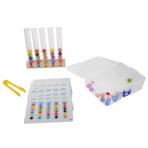 Beaupretty Holzspielzeug Lernspielzeug mit Bunten Perlen Montessori Motorikspielzeug zur Farb und Feinmotorikförderung für Kleinkinder Handliches Bildungsset für Vorschulkinder Beaupretty Holzspielzeug Lernspielzeug mit Bunten Perlen Montessori Motorikspielzeug zur Farb und Feinmotorikförderung für Kleinkinder Handliches Bildungsset für Vorschulkinder von Beaupretty