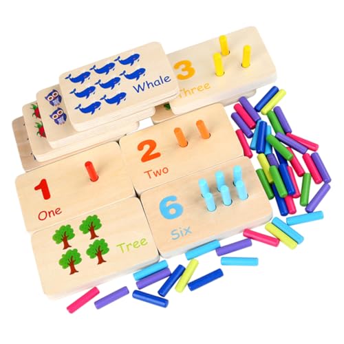 Beaupretty Holzspielzeug Zahlen Steckspiel Bunte Farben Konzentrationstraining Feinmotorisches Montessori Lernspielzeug für Ab Jahren Sicher und Geruchsfrei Beaupretty Holzspielzeug Zahlen Steckspiel Bunte Farben Konzentrationstraining Feinmotorisches Montessori Lernspielzeug für Ab Jahren Sicher und Geruchsfrei von Beaupretty