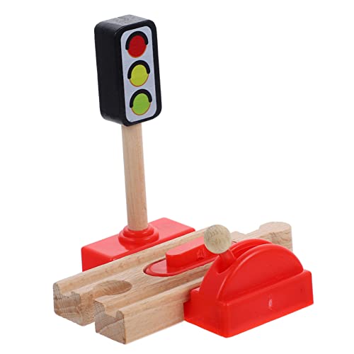 Beaupretty Holzspielzeug Zug Zubehör Straßensperre für Holzbahn Modell für Spiel und Kreativität Sicheres und Langlebiges Material für Bahn Szenenbau Beaupretty Holzspielzeug Zug Zubehör Straßensperre für Holzbahn Modell für Spiel und Kreativität Sicheres und Langlebiges Material für Bahn Szenenbau von Beaupretty