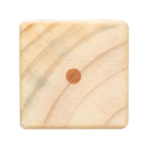 Beaupretty Holzwürfel Groß Mehrzweck Würfel für Spiele und Holzhandwerk Langlebig und Leicht Requisite für Partys und Brettspiele aus Hochwertigem Holz Gefertigt von Beaupretty