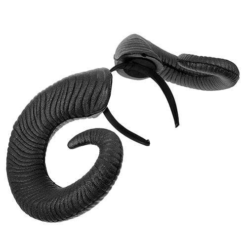 Beaupretty Horn Stirnband für Erwachsene Halloween Party Kopfschmuck Schwarz Einzigartiges Accessoire für Kostüme und Festliche Anlässe für Halloween und Geisterfeste zu Stehen von Beaupretty