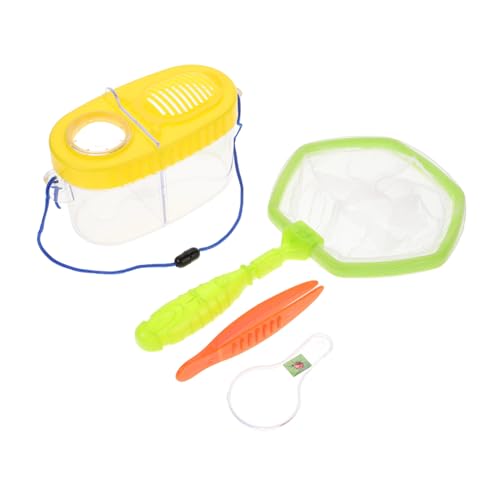 Beaupretty Insektenfänger Teilig mit Beobachtungsbox Schmetterlingsnetz und Lupe Outdoor Forscher Kit für Jungen und Mädchen Schnelles Öffnen für Natur und Wissenschaftserkundung Beaupretty Insektenfänger Teilig mit Beobachtungsbox Schmetterlingsnetz und Lupe Outdoor Forscher Kit für Jungen und Mädchen Schnelles Öffnen für Natur und Wissenschaftserkundung von Beaupretty