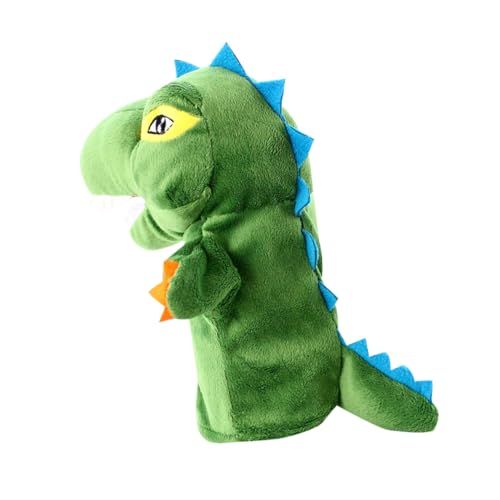 Beaupretty Interaktive Dinosaurier Handpuppe aus Plüsch mit Beweglichem Mund Niedliches Tier Handspielzeug für Fördert Fantasie und Gemeinsames von Eltern und Kindern von Beaupretty
