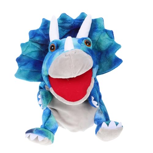 Beaupretty Interaktives Dinosaurier Handpuppe aus Plüsch für und Gemütlich für Geschichtenerzählen und Kreative Spiele Blau für Fantasievolles und Puppentheater Beaupretty Interaktives Dinosaurier Handpuppe aus Plüsch für und Gemütlich für Geschichtenerzählen und Kreative Spiele Blau für Fantasievolles und Puppentheater von Beaupretty
