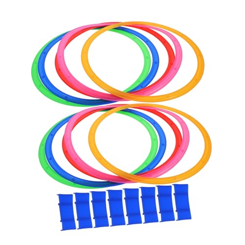Beaupretty Interlocking Hopscotch Ring Set Teiliges Outdoor Spiel für Fördert Koordination Gleichgewicht und Motorik Vielseitig Konfigurierbar für Bewegungsspiele Beaupretty Interlocking Hopscotch Ring Set Teiliges Outdoor Spiel für Fördert Koordination Gleichgewicht und Motorik Vielseitig Konfigurierbar für Bewegungsspiele von Beaupretty