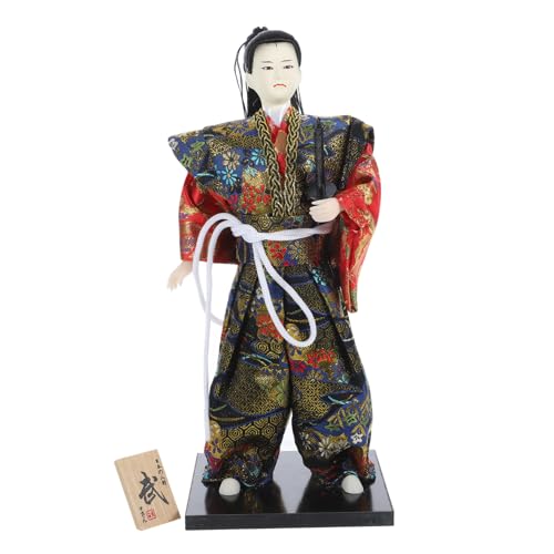Beaupretty Japanische Samurai Puppe Desktop Dekoration Kunstvoll Handgefertigt Japanisches Kunsthandwerk Traditionelle Samurai Ninja Figur für Japanische Kulturfans Wohnaccessoire Beaupretty Japanische Samurai Puppe Desktop Dekoration Kunstvoll Handgefertigt Japanisches Kunsthandwerk Traditionelle Samurai Ninja Figur für Japanische Kulturfans Wohnaccessoire von Beaupretty