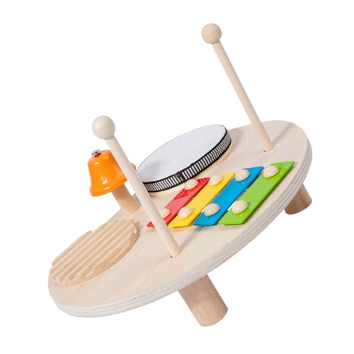 Beaupretty Junge Mädchen Xylophon Multifunktionales Holzmusikinstrument für Vorschulkinder Fördert Musikalische Fähigkeiten und Hand Augen Koordination für Partys und Musikveranstaltungen von Beaupretty
