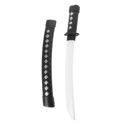 Beaupretty Katana Cosplay Schwerter aus Leichtem Kunststoff Schwarzes Ninja für Halloween Kostüm und Verkleidung Robustes und Sicheres für Fantasievolles Rollenspiel und Partyspaß Beaupretty Katana Cosplay Schwerter aus Leichtem Kunststoff Schwarzes Ninja für Halloween Kostüm und Verkleidung Robustes und Sicheres für Fantasievolles Rollenspiel und Partyspaß von Beaupretty