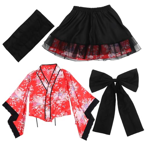 Beaupretty Kimono für Frauen Cosplay-Kimono für Frauen für Damenkleid Kostüme kleiden japanisches rot Beaupretty Kimono für Frauen Cosplay-Kimono für Frauen für Damenkleid Kostüme kleiden japanisches rot von Beaupretty