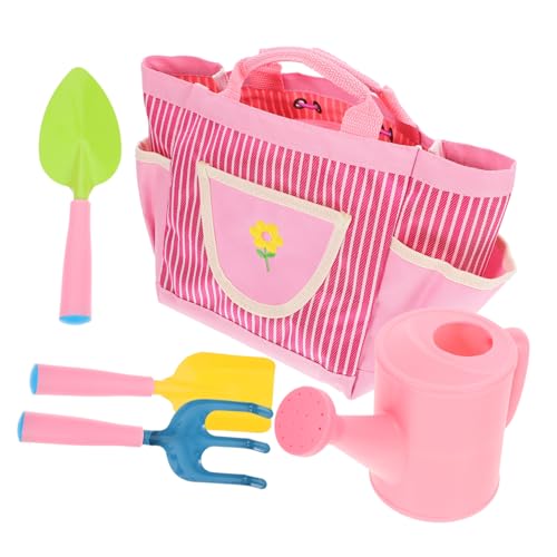Beaupretty Kindergarten Gartenset Teilig Gartenspielzeug mit Schaufel Rechen Gießkanne Tasche für Mädchen Gartenarbeit Lernspielzeug Robust und Sicher für Naturerfahrung Beaupretty Kindergarten Gartenset Teilig Gartenspielzeug mit Schaufel Rechen Gießkanne Tasche für Mädchen Gartenarbeit Lernspielzeug Robust und Sicher für Naturerfahrung von Beaupretty