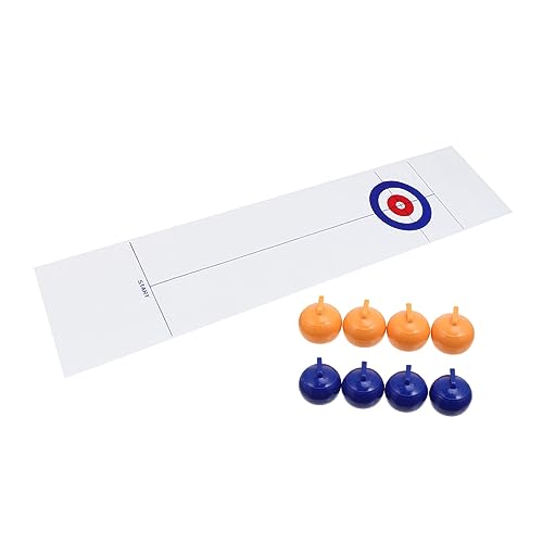 Beaupretty Kinderspiel Tisch Curling Freizeitspiel für Teamwork Tragbar und Sicher Gesellschaftsspiel für Familien Beaupretty Kinderspiel Tisch Curling Freizeitspiel für Teamwork Tragbar und Sicher Gesellschaftsspiel für Familien von Beaupretty