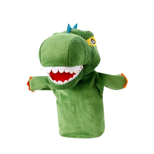 Beaupretty Kindgerechte Dinosaurier Handpuppe aus PP Baumwolle Weiches Plüschtier für Interaktives Rollenspiel Fördert Kreativität und Eltern Junge Mädchen Bindung Geeignet für Erwachsene von Beaupretty