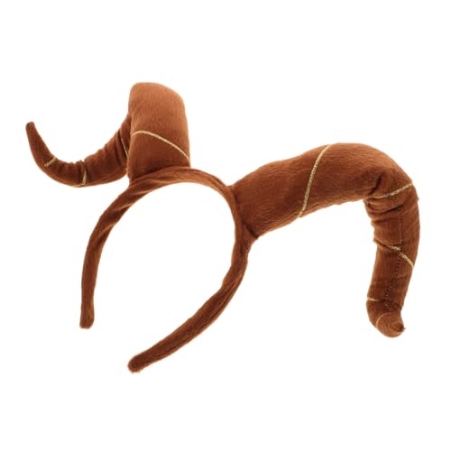 Beaupretty Klassisches Horn Haarband für Halloween Feste und Cosplay Trendige Faltbare Kopfdekoration mit Komfortablem Sitz für Unvergessliche Partys und Auftritte von Beaupretty