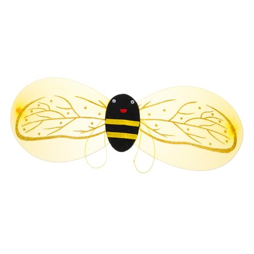 Beaupretty Kleine Bienenflügel Kostümzubehör Bienenflügel Prop Bienenflügel für Kleinkinder Bienenkostüm Herren Honigbiene Kinderkostüm Biene Kostüm Flügel Bienendekor Plastik Beaupretty Kleine Bienenflügel Kostümzubehör Bienenflügel Prop Bienenflügel für Kleinkinder Bienenkostüm Herren Honigbiene Kinderkostüm Biene Kostüm Flügel Bienendekor Plastik von Beaupretty