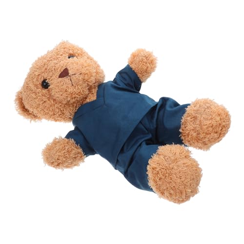 Beaupretty Kleiner Plüschbär mit Weichem Stoff Niedliches Cartoon Kuscheltier in Krankenschwester Outfit Leichtes Kinderplüschtier als und Dekoratives Medizin Thema von Beaupretty