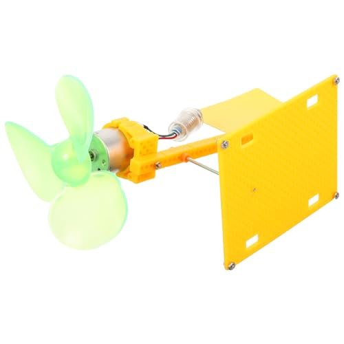 Beaupretty Kleiner Windgenerator Bausatz für DIY Projekte Windkraft Experimentierkasten für Lehrreiche Physikspielzeuge Kreativität und Praktischen Fähigkeiten von Beaupretty