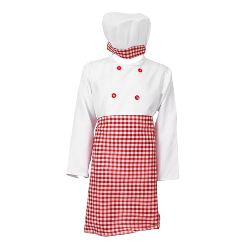 Beaupretty Kochkostüm Langärmliges Rosa Chef Outfit mit Schürze und Kochmütze Bequemes Atmungsaktives Rollenspiel Kostüm für Mädchen und Jungen zum Kochen Backen Bühnenauftritt Beaupretty Kochkostüm Langärmliges Rosa Chef Outfit mit Schürze und Kochmütze Bequemes Atmungsaktives Rollenspiel Kostüm für Mädchen und Jungen zum Kochen Backen Bühnenauftritt von Beaupretty