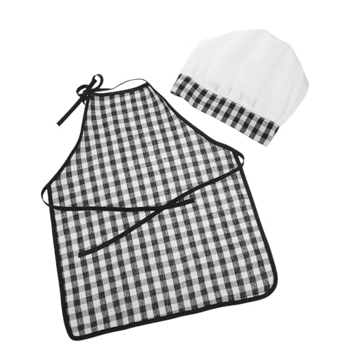 Beaupretty Kochkostüm mit Schürze und Mütze Monate Leichter Weicher Chef Outfit für Fotoshootings und Backspaß Unisex Jungen Mädchen Küchen Spielkleidung Beaupretty Kochkostüm mit Schürze und Mütze Monate Leichter Weicher Chef Outfit für Fotoshootings und Backspaß Unisex Jungen Mädchen Küchen Spielkleidung von Beaupretty