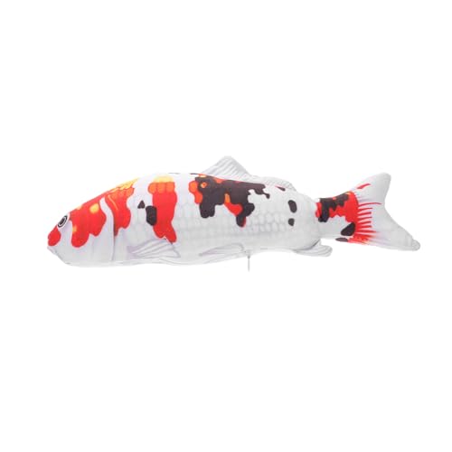 Beaupretty Koi Fisch Plüschkissen Süßes Realistisches Koi Fisch Stofftier als Umarmungspuppe für Jungen und Mädchen Dekorativ für Zuhause und Spielzimmer Beaupretty Koi Fisch Plüschkissen Süßes Realistisches Koi Fisch Stofftier als Umarmungspuppe für Jungen und Mädchen Dekorativ für Zuhause und Spielzimmer von Beaupretty