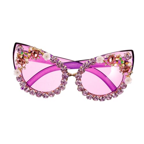 Beaupretty Kostüm Brillen Cat-Eye-Sonnenbrille mit Diamanten retro Blau Cat-Eye-Brille geformt sonnenbrillen schnapsgläser kindersonnenbrille Brille für mädchen funkelnde Gläser Stk Violett Beaupretty Kostüm Brillen Cat-Eye-Sonnenbrille mit Diamanten retro Blau Cat-Eye-Brille geformt sonnenbrillen schnapsgläser kindersonnenbrille Brille für mädchen funkelnde Gläser Stk Violett von Beaupretty