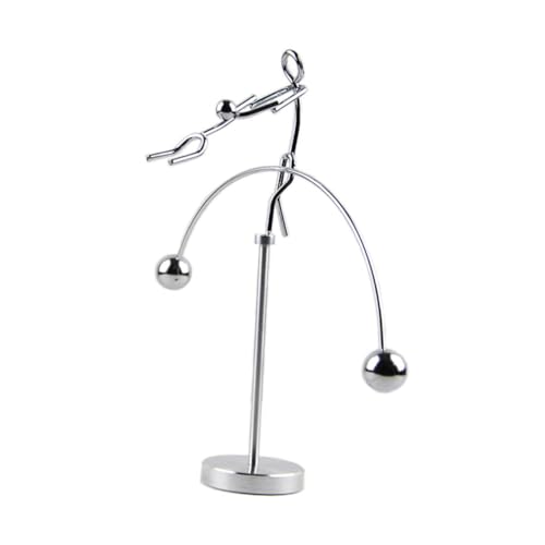 Beaupretty Kreatives Balance Ornament Tischdekoration Physik Gleichgewichtsspielzeug Langlebig Rostfrei Stilvoll für Büro und Zuhause von Beaupretty