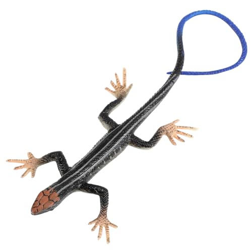 Beaupretty Künstliches Echsenmodell aus Kunststoff Realistisches Tierfiguren für Geburtstags und Halloween Partys Lernspielzeug zur Tiererkennung von Beaupretty