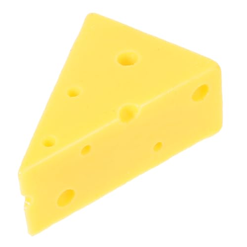 Beaupretty Künstliches Käsemodell Groß Realistische Käse Deko Food Fotografie Requisit Vielseitig für Restaurant DIY Hausdekoration von Beaupretty