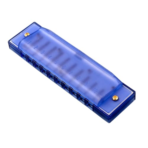 Beaupretty Kunststoff Mundharmonika Blau Diatonisches Blasinstrument für Musikspielzeug Anfänger für Musikalische Fähigkeiten Beaupretty Kunststoff Mundharmonika Blau Diatonisches Blasinstrument für Musikspielzeug Anfänger für Musikalische Fähigkeiten von Beaupretty