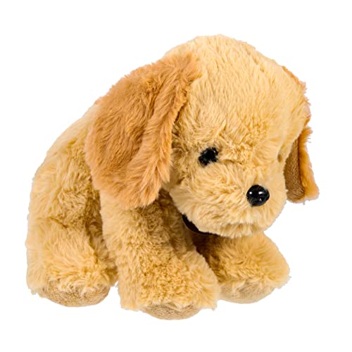 Beaupretty Kuschelhund aus Plüsch Großer Retriever für Deko Element für Partys und Zuhause Realistische Erscheinung von Beaupretty
