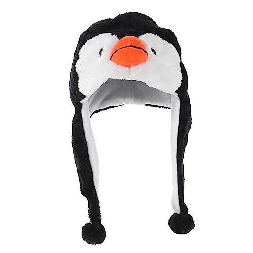 Beaupretty Kuschelige Pinguin Mütze Wintermütze Cartoon Tierhut Wärmend Vielseitig Fotorequisite von Beaupretty