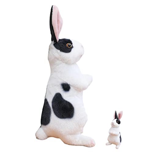 Beaupretty Kuscheliger Stoffhase Große Plüschfigur für Perfektes und Dekoration für Kinderzimmer Waschbar und Farbenfroh für Geburtstagsgeschenke und Ostern von Beaupretty