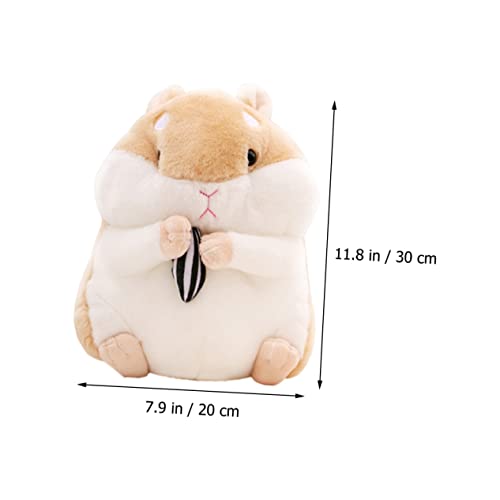 Beaupretty Kuscheliges Hamster Plüschtier Weiches Stofftier Haustier für Geburtstag Niedliches Kleintier Kuscheltier Dolls Beaupretty Kuscheliges Hamster Plüschtier Weiches Stofftier Haustier für Geburtstag Niedliches Kleintier Kuscheltier Dolls von Beaupretty