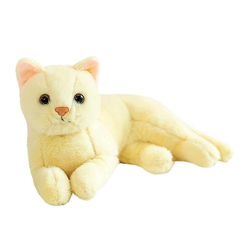 Beaupretty Kuscheliges Katzen Plüschtier Doll Cartoon Tierfigur Gelb Kinderzimmer Dekoration Weiches Stofftier für Zuhause Büro Tisch Ornament Beaupretty Kuscheliges Katzen Plüschtier Doll Cartoon Tierfigur Gelb Kinderzimmer Dekoration Weiches Stofftier für Zuhause Büro Tisch Ornament von Beaupretty