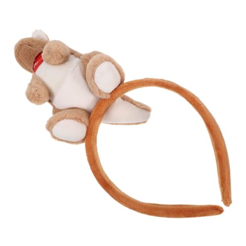 Beaupretty Kuscheliges Plüsch-stirnband Weiches Tierhaarreif-accessoire für Erwachsene für Foto-shootings Themenpartys und Alltag Leichter Brauner Zoo-kopfschmuck Beaupretty Kuscheliges Plüsch-stirnband Weiches Tierhaarreif-accessoire für Erwachsene für Foto-shootings Themenpartys und Alltag Leichter Brauner Zoo-kopfschmuck von Beaupretty