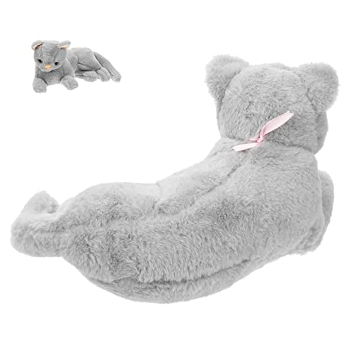 Beaupretty Kuscheltier Katze Graues Plüschspielzeug Niedlicher Kätzchen Dekorationsartikel für Wohnzimmer Schlafzimmer Kindergeburtstage und Besondere Anlässe Beaupretty Kuscheltier Katze Graues Plüschspielzeug Niedlicher Kätzchen Dekorationsartikel für Wohnzimmer Schlafzimmer Kindergeburtstage und Besondere Anlässe von Beaupretty