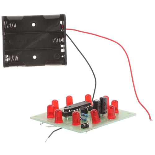 Beaupretty LED Lucky Wheel DIY Lamp Interaktives Lernspielzeug für Elektronik Bausatz für Kreative Experimente Fördert Wissenschaftliche Entdeckung und Eltern Aktivitäten Beaupretty LED Lucky Wheel DIY Lamp Interaktives Lernspielzeug für Elektronik Bausatz für Kreative Experimente Fördert Wissenschaftliche Entdeckung und Eltern Aktivitäten von Beaupretty