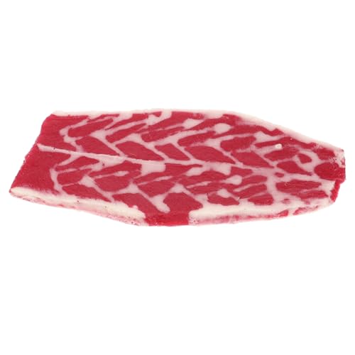Beaupretty Lebensechtes Künstliches Rindfleisch Modell aus Realistischem Fake Meat Prop Dekoratives Küchenaccessoire für Restaurant Nachspielen Beaupretty Lebensechtes Künstliches Rindfleisch Modell aus Realistischem Fake Meat Prop Dekoratives Küchenaccessoire für Restaurant Nachspielen von Beaupretty