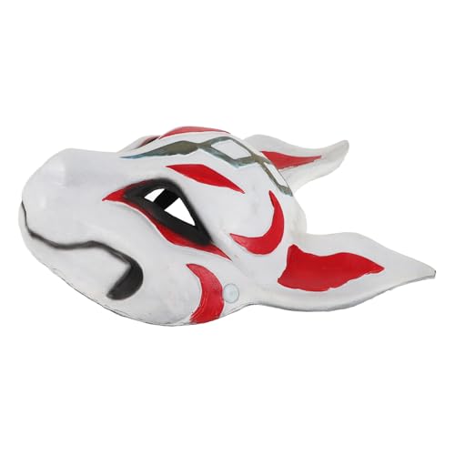 Beaupretty Leichte Eva Fuchsgesichtsmaske Volle Gesichtsbedeckung Niedliches Japanisches Kitsune Design Bequem und Langlebig für Halloween Cosplay Maskenball Bühnenauftritte und Beaupretty Leichte Eva Fuchsgesichtsmaske Volle Gesichtsbedeckung Niedliches Japanisches Kitsune Design Bequem und Langlebig für Halloween Cosplay Maskenball Bühnenauftritte und von Beaupretty