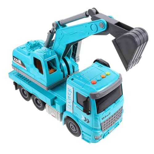 Beaupretty Lernspielzeug Bagger Modell mit Musik Licht Blauer Kunststoff Baufahrzeug Robustes Ingenieurfahrzeug für Vorschulkinder Stimuliert Kreativität und Fantasie Beaupretty Lernspielzeug Bagger Modell mit Musik Licht Blauer Kunststoff Baufahrzeug Robustes Ingenieurfahrzeug für Vorschulkinder Stimuliert Kreativität und Fantasie von Beaupretty