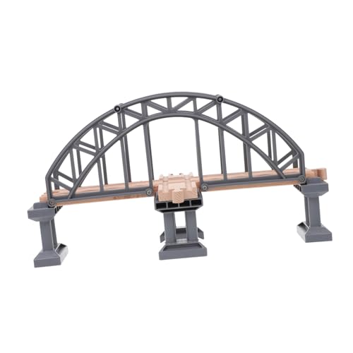 Beaupretty Lernspielzeug Zugzubehör Graue Kreuzbrücke Modellspielzeug Langlebiges Tragbares Eisenbahnspielzeug zur Kognitiver Fähigkeiten und Eigenständigem Bauen Beaupretty Lernspielzeug Zugzubehör Graue Kreuzbrücke Modellspielzeug Langlebiges Tragbares Eisenbahnspielzeug zur Kognitiver Fähigkeiten und Eigenständigem Bauen von Beaupretty