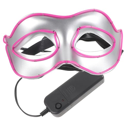 Beaupretty Leuchtende Halbgesichtsmaske LED Party Cosplay Maske Fasching Halloween Karneval Verstellbar Tragbar für Erwachsene und Rollenspiel Beaupretty Leuchtende Halbgesichtsmaske LED Party Cosplay Maske Fasching Halloween Karneval Verstellbar Tragbar für Erwachsene und Rollenspiel von Beaupretty