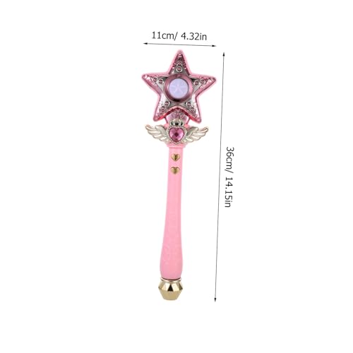 Beaupretty Leuchtender Zauberstab für Musik und Drehender Funktion Interaktiver Glitzerstern Magischer LED Lichtstab für Geburtstagsfeiern Bühnenauftritte und Fantasievolles Rollenspiel Beaupretty Leuchtender Zauberstab für Musik und Drehender Funktion Interaktiver Glitzerstern Magischer LED Lichtstab für Geburtstagsfeiern Bühnenauftritte und Fantasievolles Rollenspiel von Beaupretty