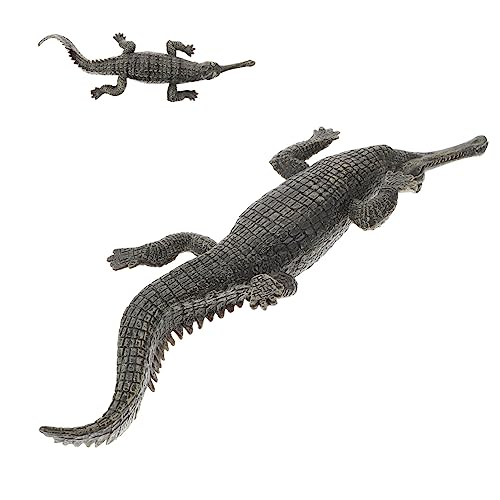 Beaupretty Lifelike Simulation Langschnauzenkrokodil Modell Realistisches Tiermodell aus Kunststoff Lernspielzeug für Dekoration für Zuhause und Garten Beaupretty Lifelike Simulation Langschnauzenkrokodil Modell Realistisches Tiermodell aus Kunststoff Lernspielzeug für Dekoration für Zuhause und Garten von Beaupretty