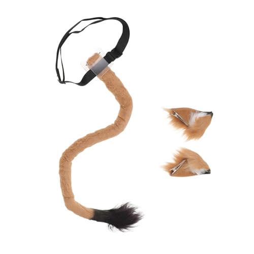 Beaupretty Löwenkostüm Tierohren Haarclip und Zubehör für Halloween Karneval Realistisches Cosplay Kit für Tierkostüme mit Sicherem Halt und Lebensechtem Design Beaupretty Löwenkostüm Tierohren Haarclip und Zubehör für Halloween Karneval Realistisches Cosplay Kit für Tierkostüme mit Sicherem Halt und Lebensechtem Design von Beaupretty