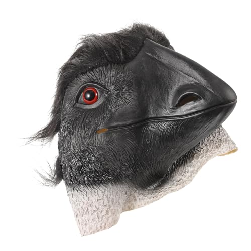 Beaupretty Lustige Halloween Strauß Maske Vollgesichts-cosplay Gruselig Tierkopf Kostüm für Party Festival Erwachsene Beaupretty Lustige Halloween Strauß Maske Vollgesichts-cosplay Gruselig Tierkopf Kostüm für Party Festival Erwachsene von Beaupretty