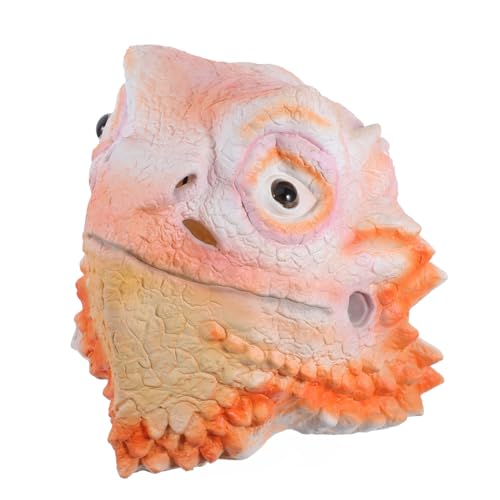 Beaupretty Lustige Lizard Maske für Halloween Party Adorable Tierkopfbedeckung für Cosplay Wiederverwendbares Accessoire für Performances und Fotoshootings Komfortable und Auffällige Kostüm Beaupretty Lustige Lizard Maske für Halloween Party Adorable Tierkopfbedeckung für Cosplay Wiederverwendbares Accessoire für Performances und Fotoshootings Komfortable und Auffällige Kostüm von Beaupretty