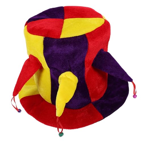 Beaupretty Lustiger Clown Hut Karneval Kostüm Multi Funktionale Cosplay Mütze für Erwachsene Unisex Halloween Party Bühnenauftritt Beaupretty Lustiger Clown Hut Karneval Kostüm Multi Funktionale Cosplay Mütze für Erwachsene Unisex Halloween Party Bühnenauftritt von Beaupretty