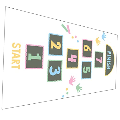 Beaupretty Lustiger Zahlen Spiel Bodenaufkleber für Kinderzimmer Langlebiger Ablösbarer Spielboden Sticker Pädagogisches Hopse Design Sicher und Dekorativ für Spielzimmer und Kinderbereiche Beaupretty Lustiger Zahlen Spiel Bodenaufkleber für Kinderzimmer Langlebiger Ablösbarer Spielboden Sticker Pädagogisches Hopse Design Sicher und Dekorativ für Spielzimmer und Kinderbereiche von Beaupretty